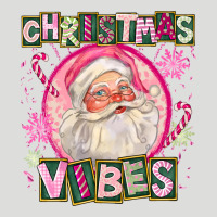 Pink Christmas Vibes Santa Zipper Hoodie | Teevron