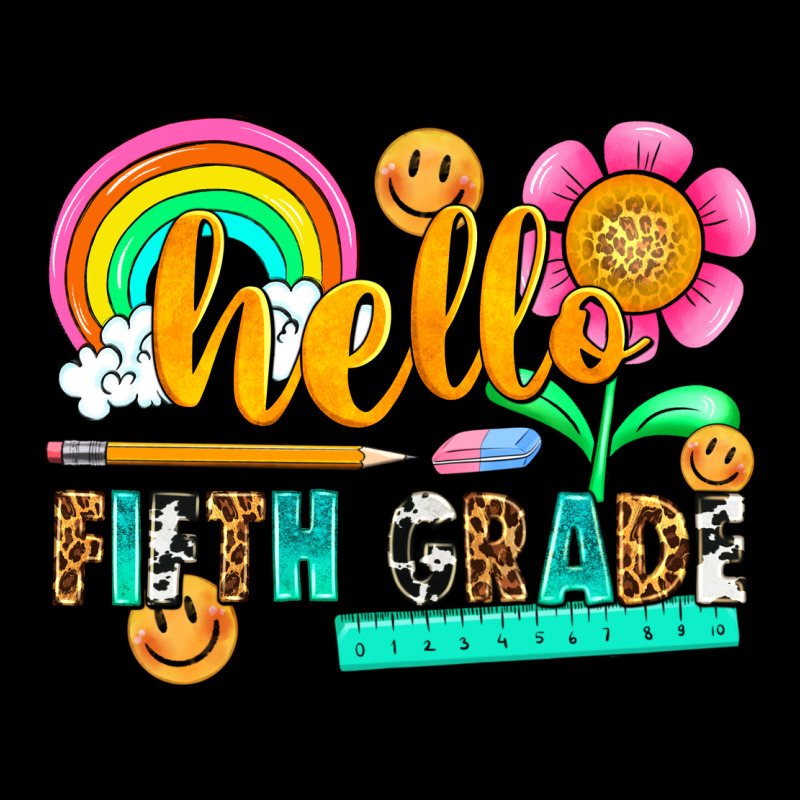 Hello Fifth Grade Heavy Core Tee by NancyCooperArtShop | Teevron