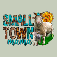 Small Town Mama With Sheeps Ladies Tee | Teevron