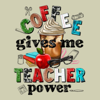 Coffee Gives Me Teacher Power Heavy Core Tee | Teevron