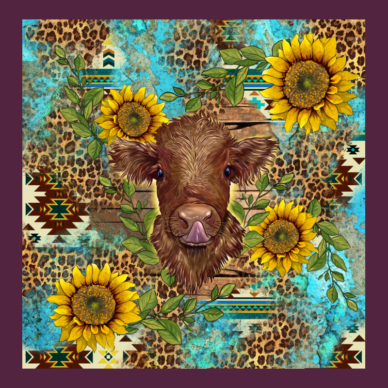 Western Highland Cow Urban Hoodie by BarkalooDesign | Teevron