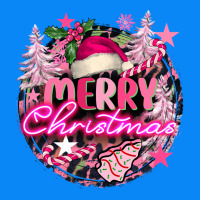 Pink Merry Christmas Zipper Hoodie | Teevron