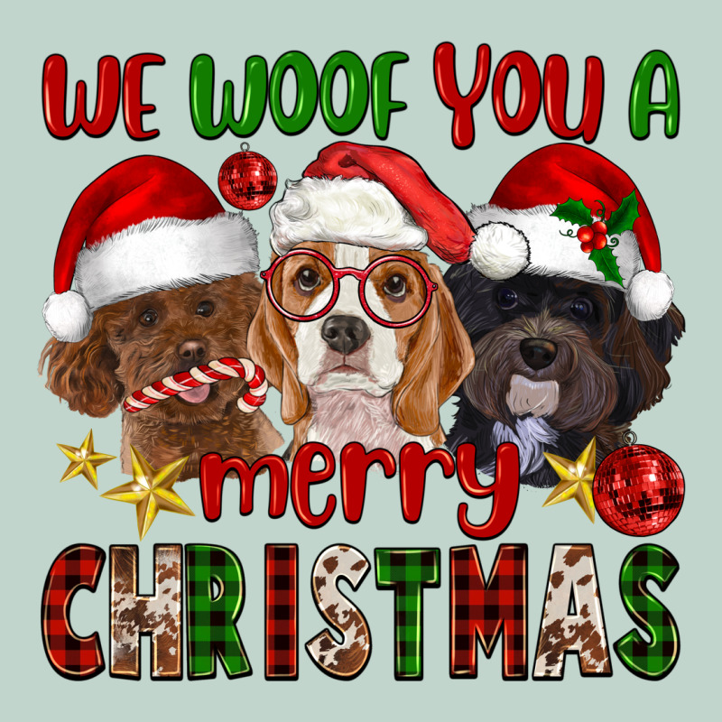 We Woof You A Merry Christmas Zipper Hoodie by FaDigitalArtStudio | Teevron