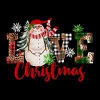 Love Christmas Snowman Zipper Hoodie | Teevron