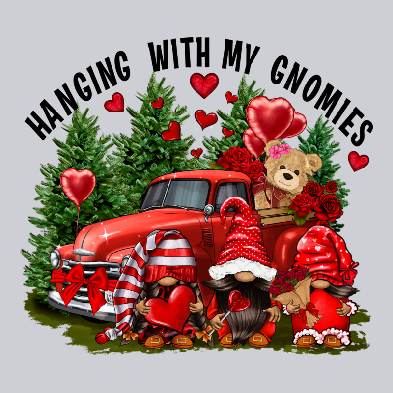 Valentine's Day Hanging With My Gnomies Heavyweight Sweatshirt by FaDigitalArtStudio | Teevron