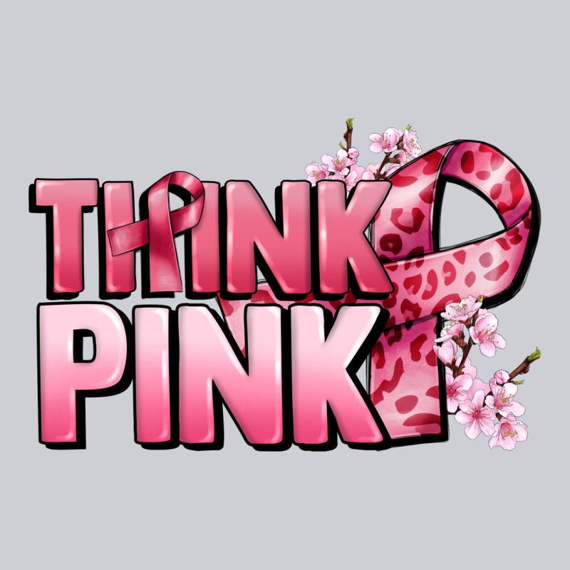 Think Pink Cancer Awareness Heavyweight Sweatshirt by FaDigitalArtStudio | Teevron