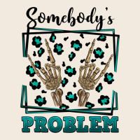 Somebody's Problem Hand Skeleton Zipper Hoodie | Teevron