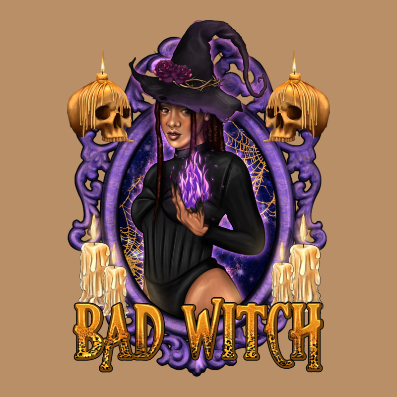 Bad Witch Black Woman Vintage Hoodie by texasbilliewilder | Teevron