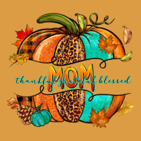 Thankful Grateful Blessed Mom Pumpkin Urban Heavy Tee | Teevron