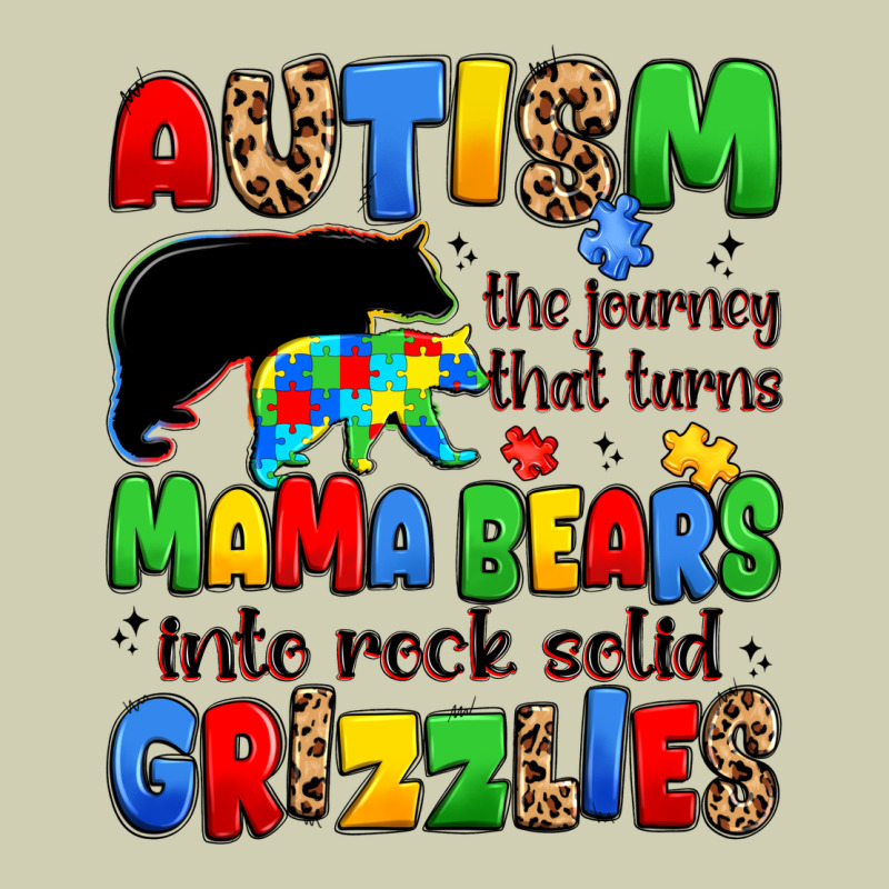Autism The Journey That Turns Mama Bears Heavy Core Tee by JahusDesignShop | Teevron