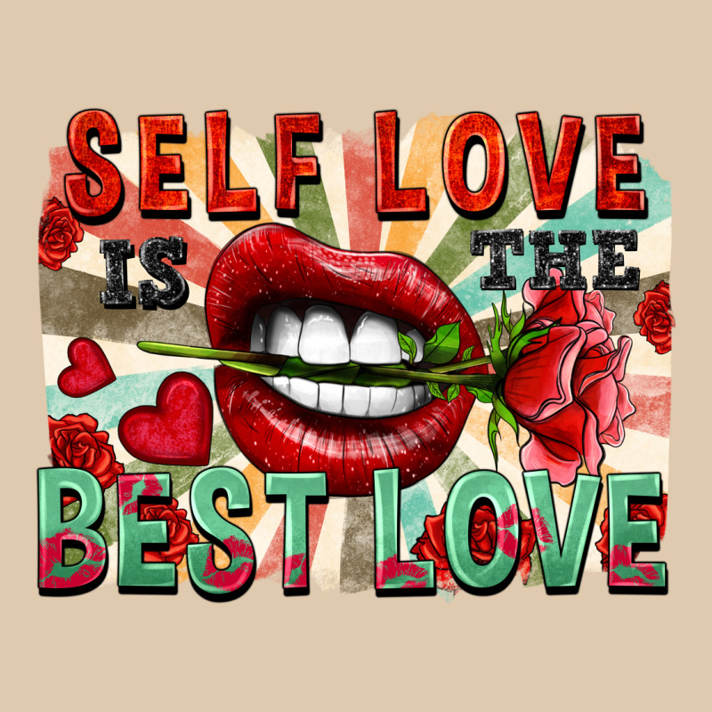 Self Love Is The Best Love Heavyweight Sweatshirt by FaDigitalArtStudio | Teevron