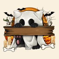 Personalized Halloween Ghost Cat Vintage Hoodie | Teevron