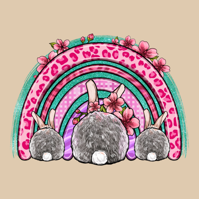 Easter Bunny Rainbow Heavyweight Sweatshirt by OliviaCreatesArt | Teevron