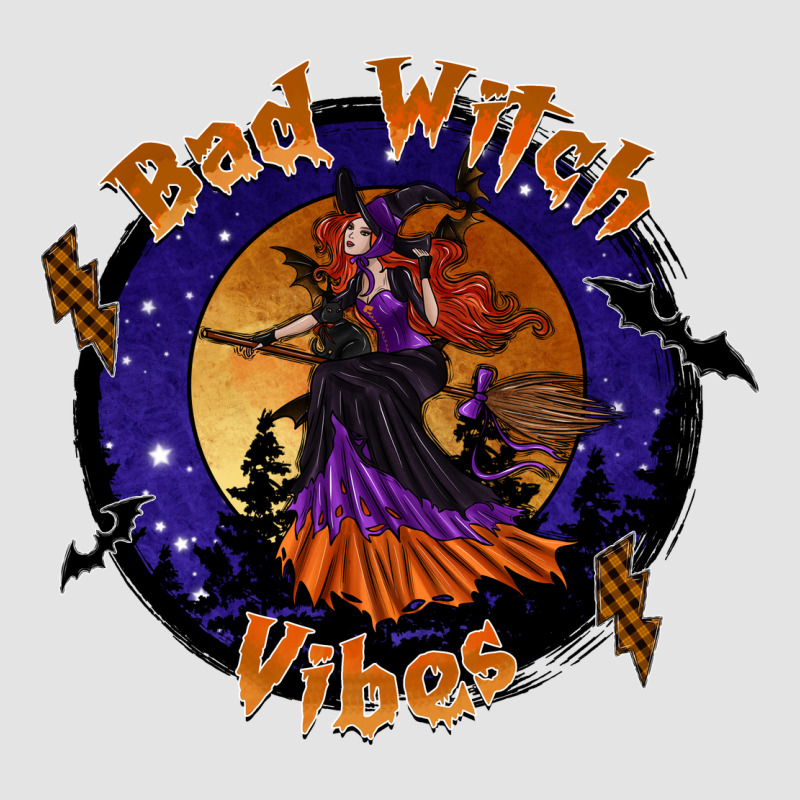 Bad Witch Vibes Premium Sweatshirt by SublimationCraftShop | Teevron