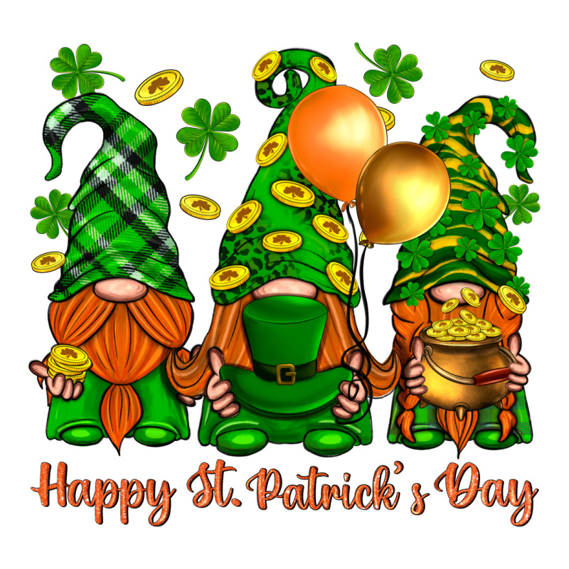 Happy St. Patricks Day With Gnomies Premium Tee by BundleAndBundleShop | Teevron