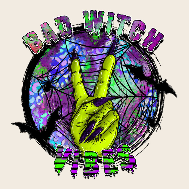 Bad Witch Vibes Premium Sweatshirt by SublimationCraftShop | Teevron
