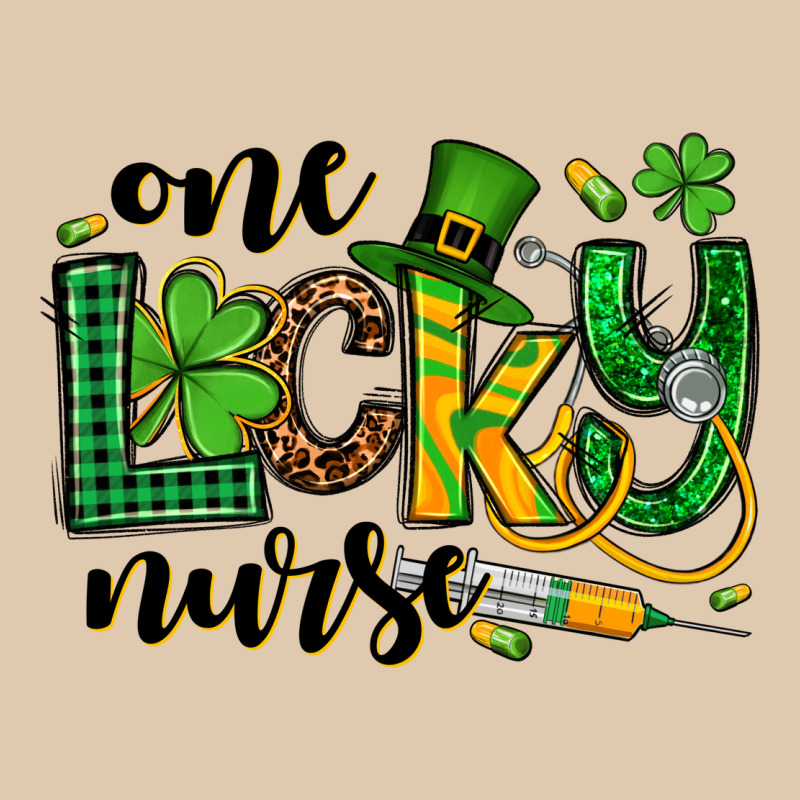 St. Patrick's Day One Lucky Nurse Heavyweight Sweatshirt by OliviaCreatesArt | Teevron