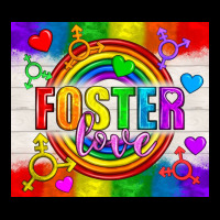Foster Love Lgbtq+ Tumbler Ladies Tee | Teevron