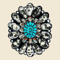 Cowhide Aztec Gemstone Ladies Tee | Teevron