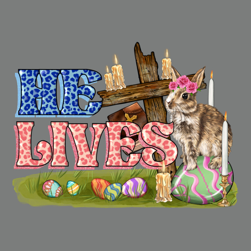 He Lives Easter Premium Hoodie by FaDigitalArtStudio | Teevron