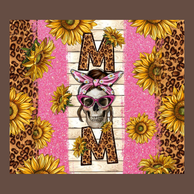 Skull Mom Sunflowers Long Sleeve Tee by TumblerDesignByShophia | Teevron