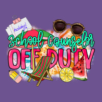 School Counselor Off Duty Vintage Tee | Teevron