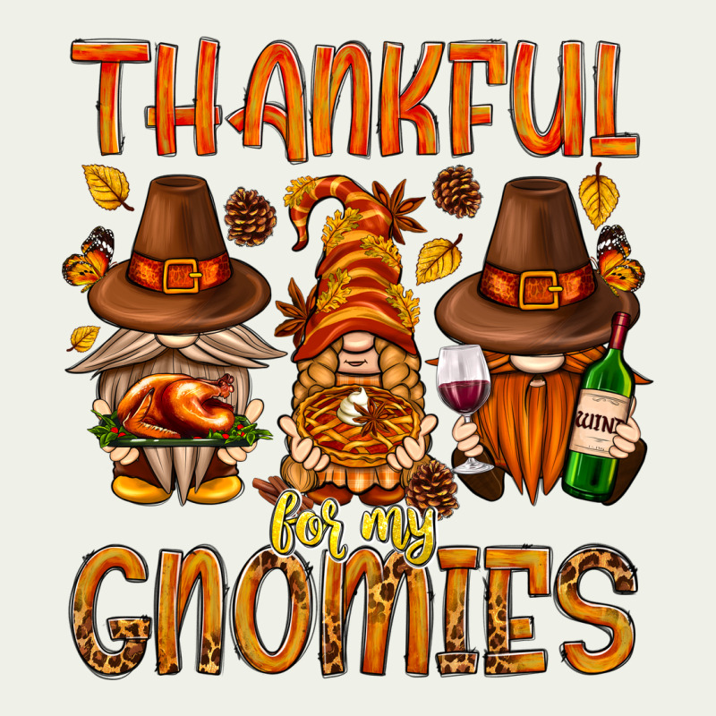Thankful For My Gnomies Urban Heavy Tee by NancyCooperArtShop | Teevron