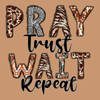 Pray Trust Wait Repeat Heavyweight Hoodie | Teevron
