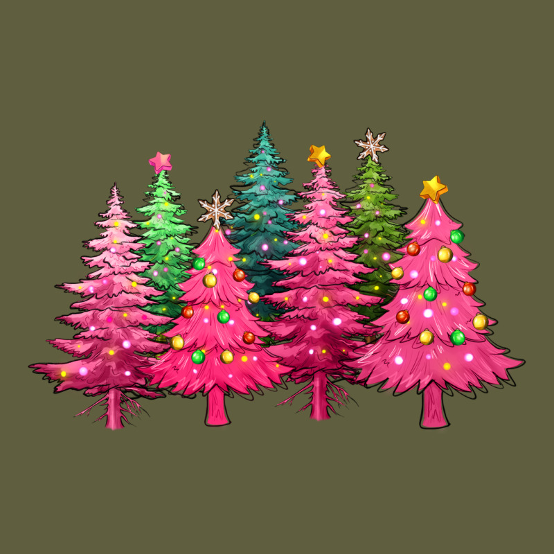 Christmas Tress With Lights Vintage Tee by texasbilliewilder | Teevron