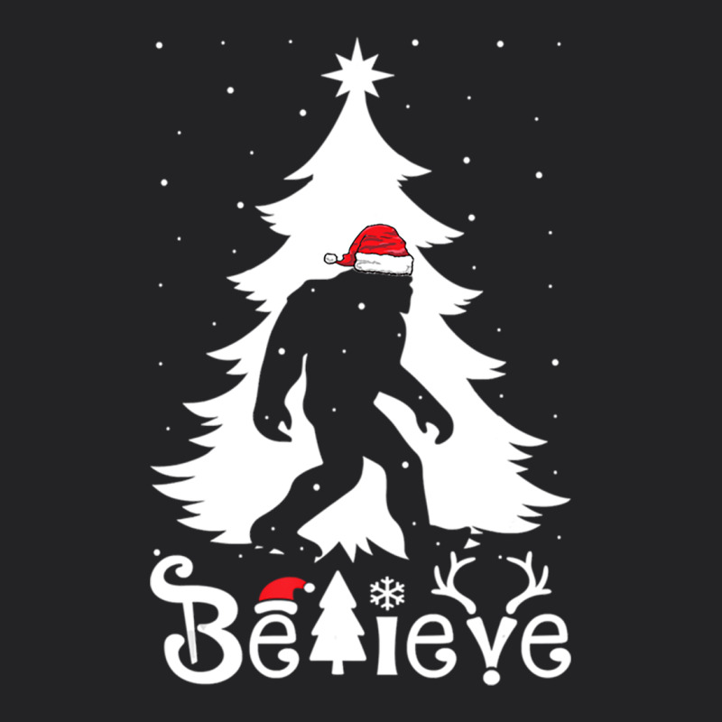 Bigfoot Christmas Shirt Vintage Tee by DesigneFamous | Teevron