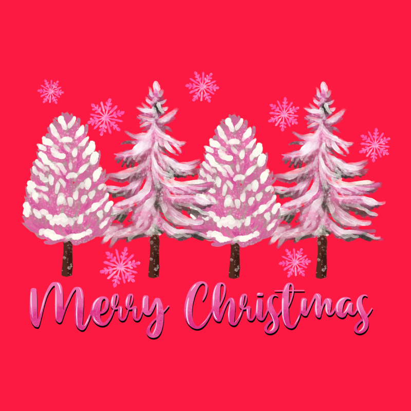 Merry Christmas Trees Zipper Hoodie by FaDigitalArtStudio | Teevron