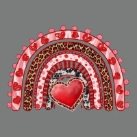 Valentines Day Rainbow With Heart Premium Hoodie | Teevron