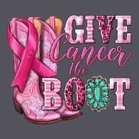 Give Cancer The Boot Vintage Hoodie | Teevron