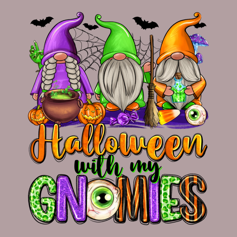 Halloween With My Gnomes Vintage Hoodie by texasbilliewilder | Teevron