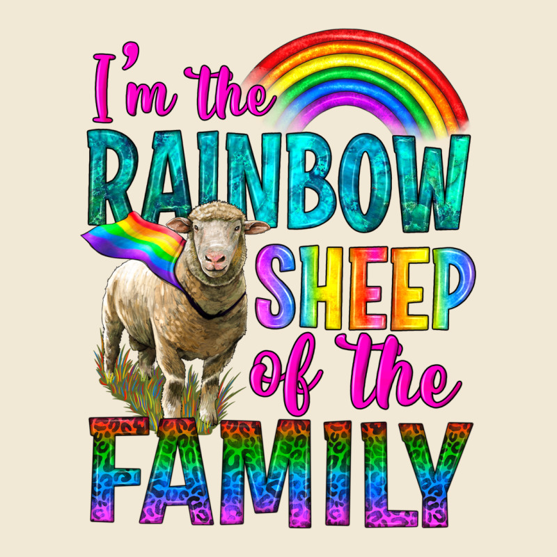 I'm The Rainbow Sheep Of The Family Ladies Tee by BundleAndBundleShop | Teevron