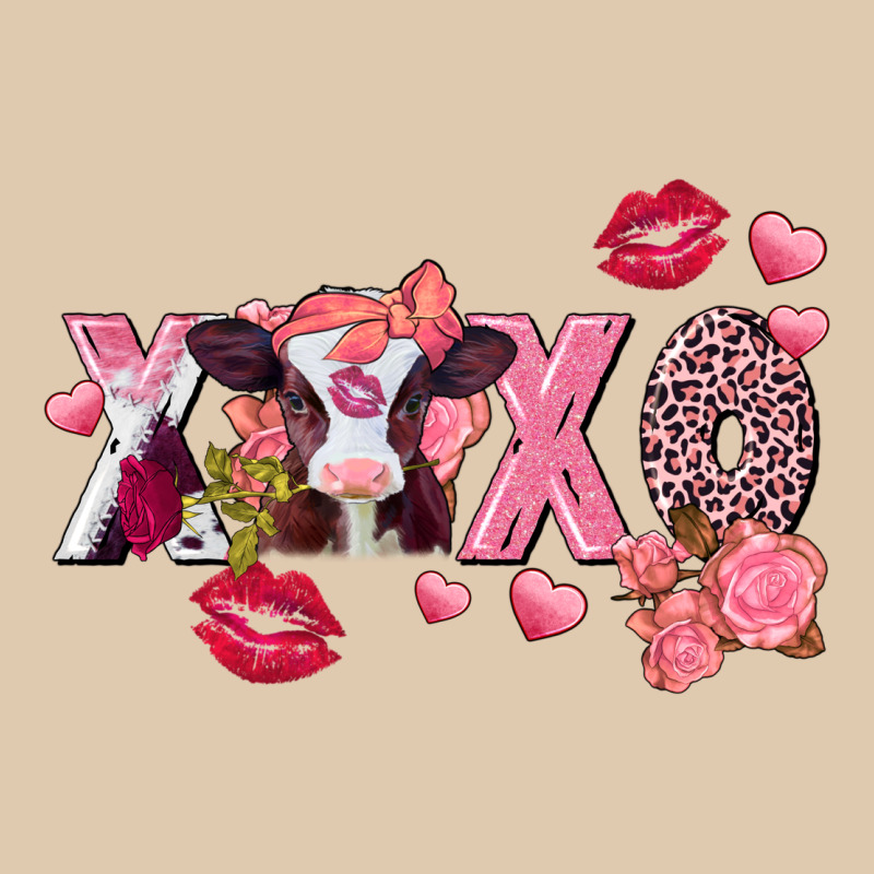 Xoxo Baby Cow Valentine's Day Heavyweight Sweatshirt by FaDigitalArtStudio | Teevron