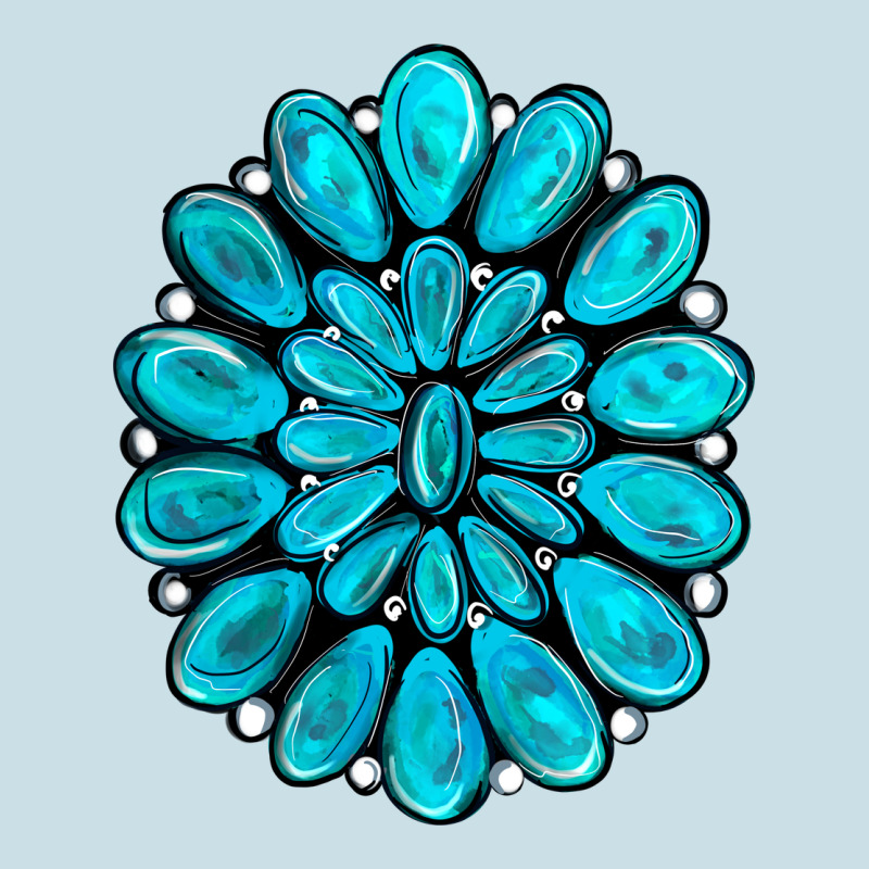 Turquoise Gemstone Jewelny Ladies Tee by RanaPortraitStore | Teevron