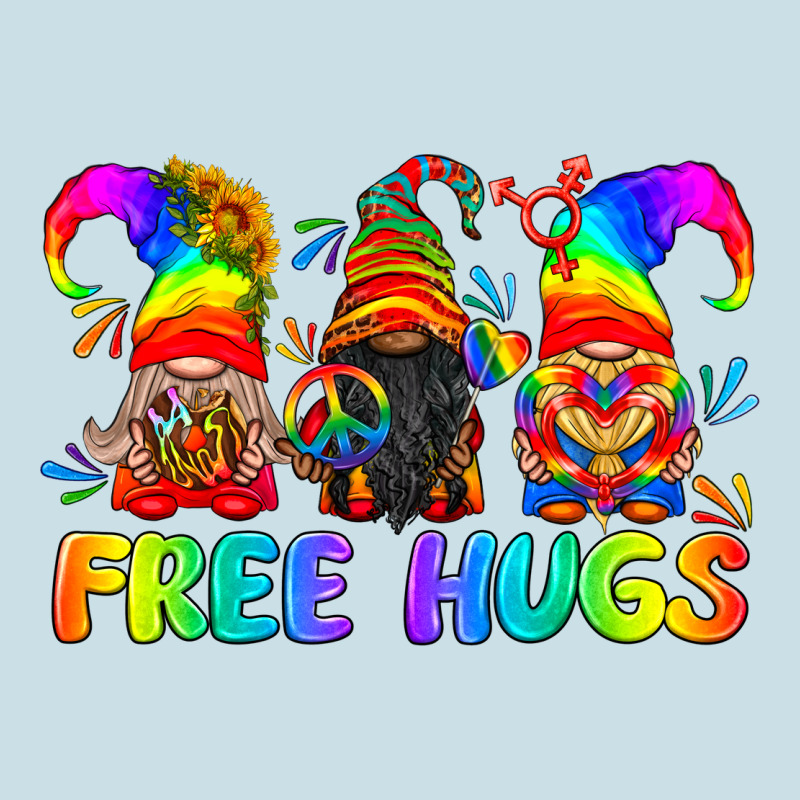 Lgbtq Free Hugs Gnomes Ladies Tee by BundleAndBundleShop | Teevron
