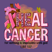 Heal Cancer For Nothing Is Impossible With God Vintage Hoodie | Teevron