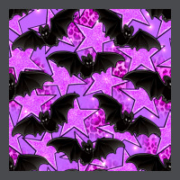 Halloween Bat And Stars Seamless Pattern Zipper Hoodie | Teevron