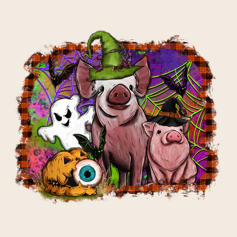 Halloween Pigs Premium Sweatshirt by SublimationCraftShop | Teevron