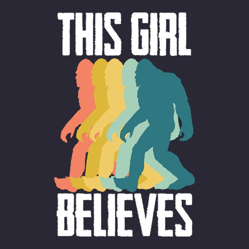 Bigfoot T  Shirt Bigfoot   This Girl Believes T  Shirt Vintage Tee by DesigneFamous | Teevron