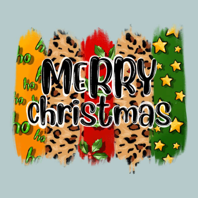 Merry Christmas Brushstrokes Heavy Core Tee by MaliasSmallBusiness | Teevron