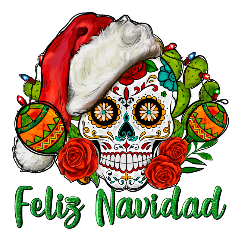 Feliz Navidad Skull Premium Hoodie by BundleAndBundleShop | Teevron