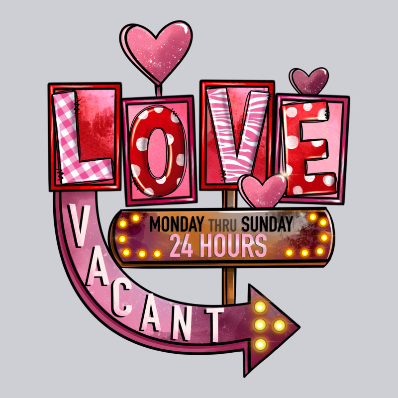Valentine's Day Love Vacant Heavyweight Sweatshirt by FaDigitalArtStudio | Teevron