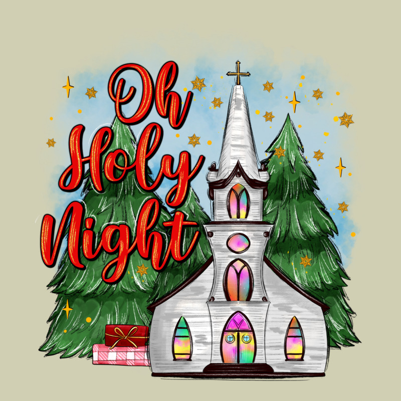 Christmas Church Oh Holy Night Heavy Core Tee by MaliasSmallBusiness | Teevron