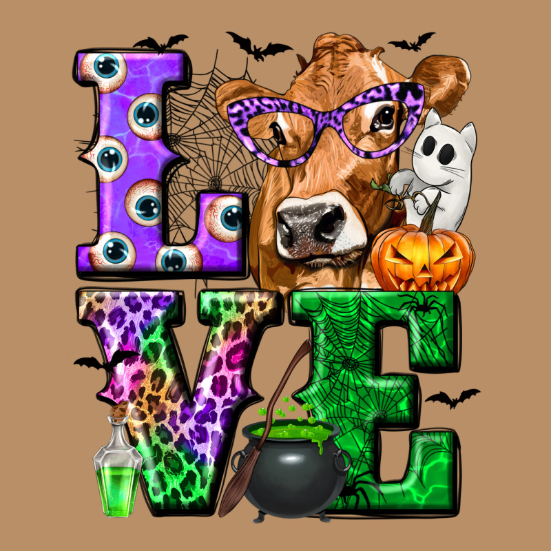 Love Cow Halloween Tbw Vintage Hoodie by texasbilliewilder | Teevron