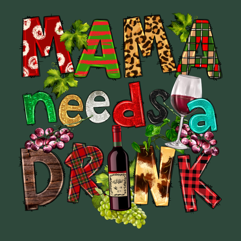 Mama Needs A Drink Zipper Hoodie by FaDigitalArtStudio | Teevron