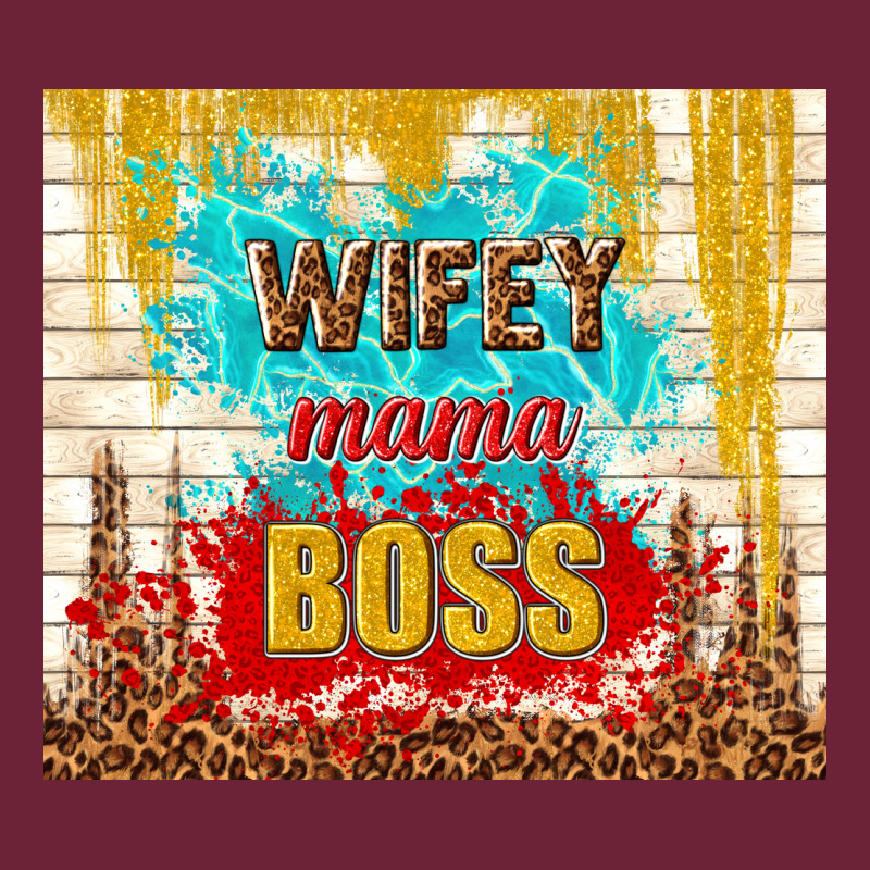 Wifey Mama Boss Long Sleeve Tee by TumblerDesignByShophia | Teevron