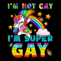 Lgbtq I'm Not Gay I'm Super Gay Ladies Tee | Teevron